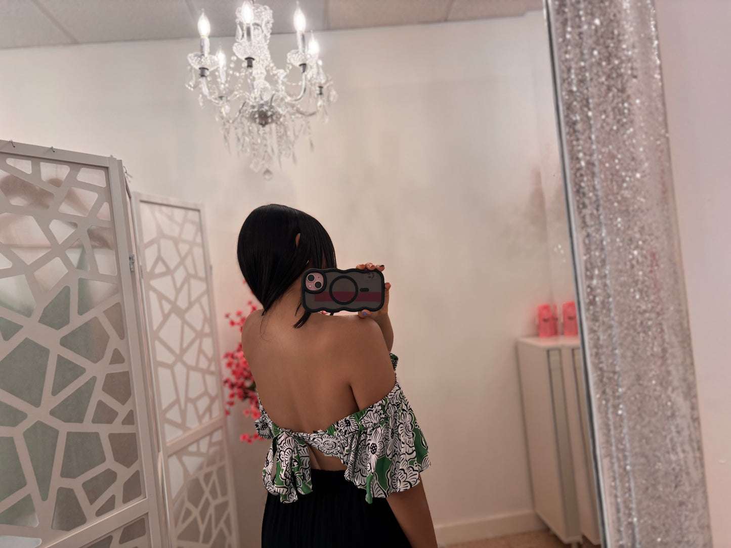 Top estampado