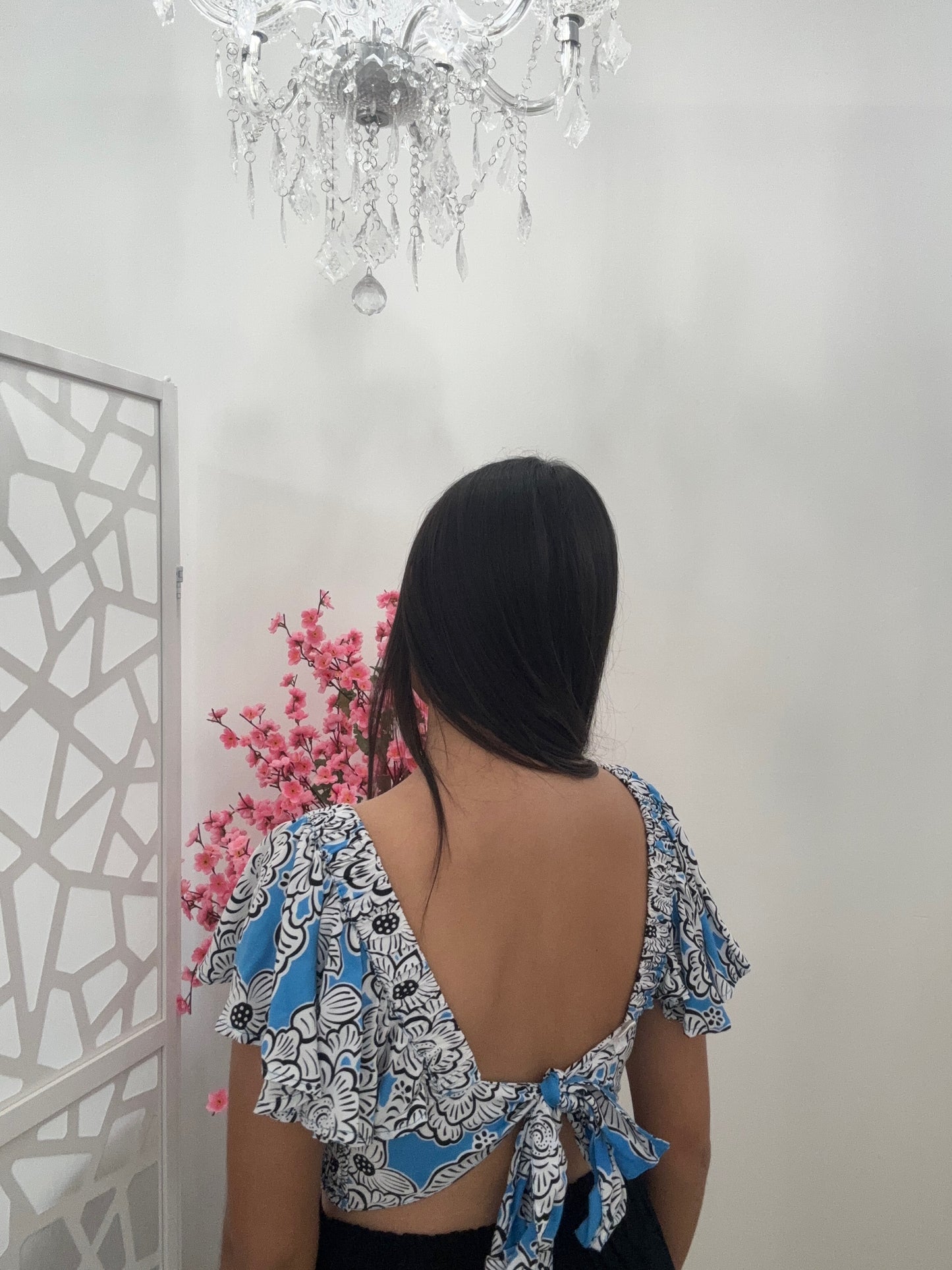 Top estampado