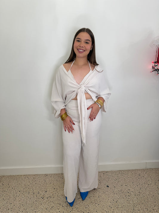 Conjunto de tres piezas